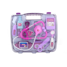 Kids Doctor Pretend Play Set - Pink
